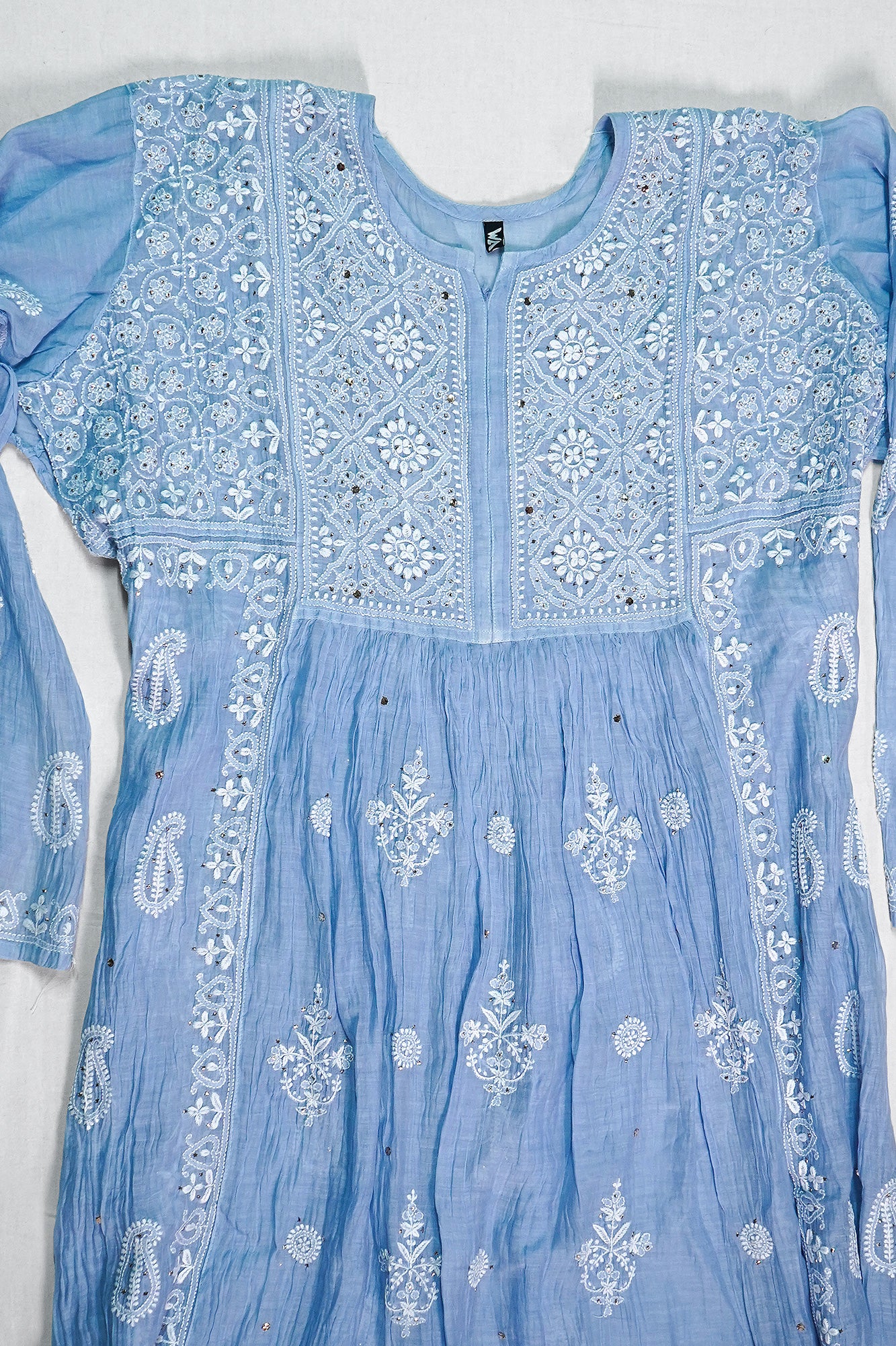 WACA Lucknawi Firoza Noor - Mul Chanderi Kurta