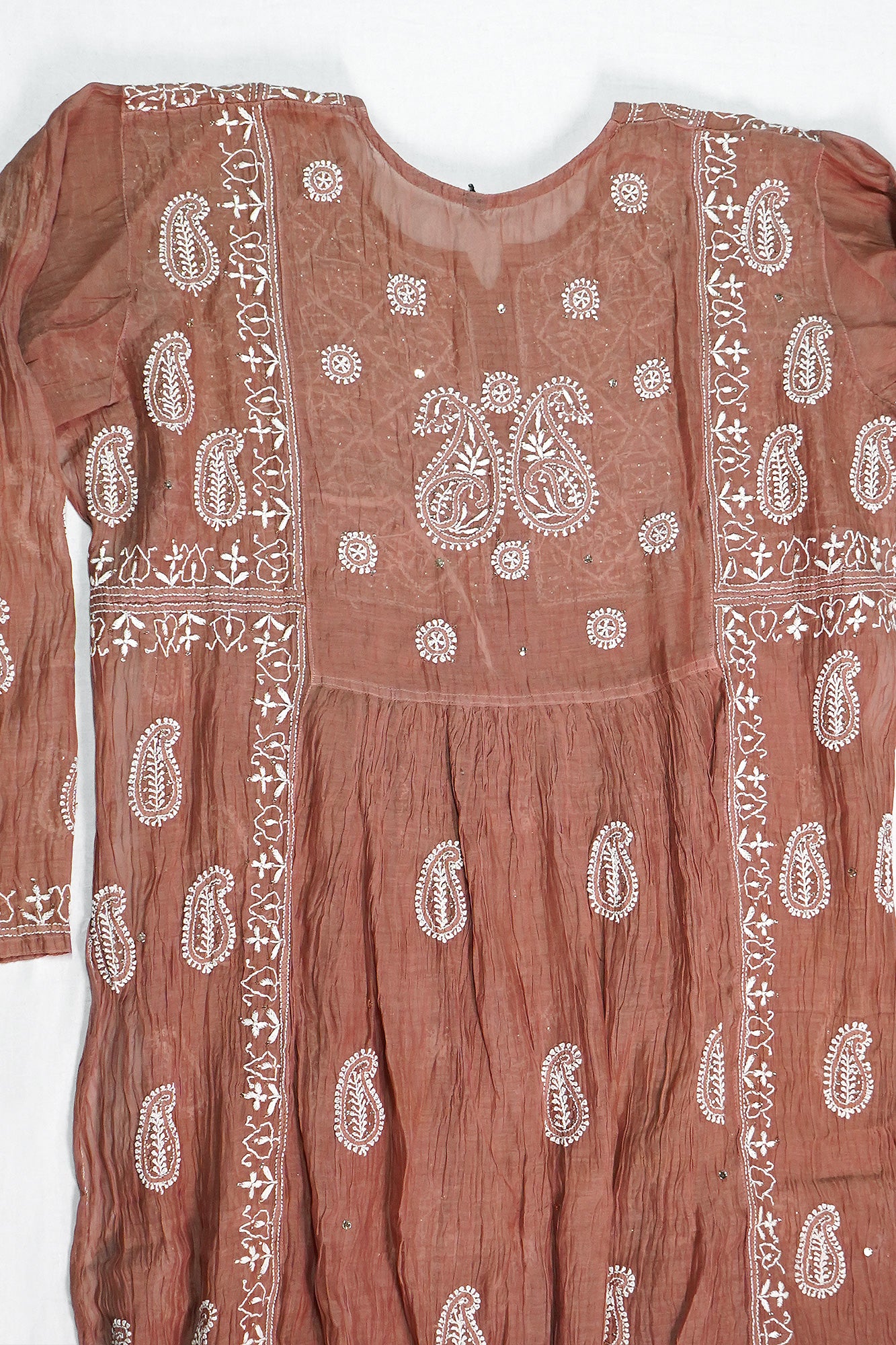WACA Lucknawi Meher Noor - Mul Chanderi Kurta