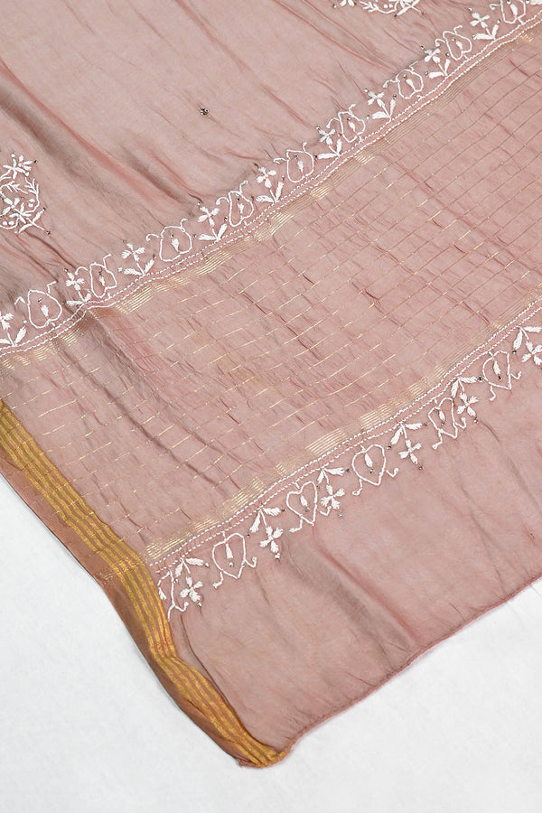WACA Lucknawi Meher Noor - Mul Chanderi Kurta