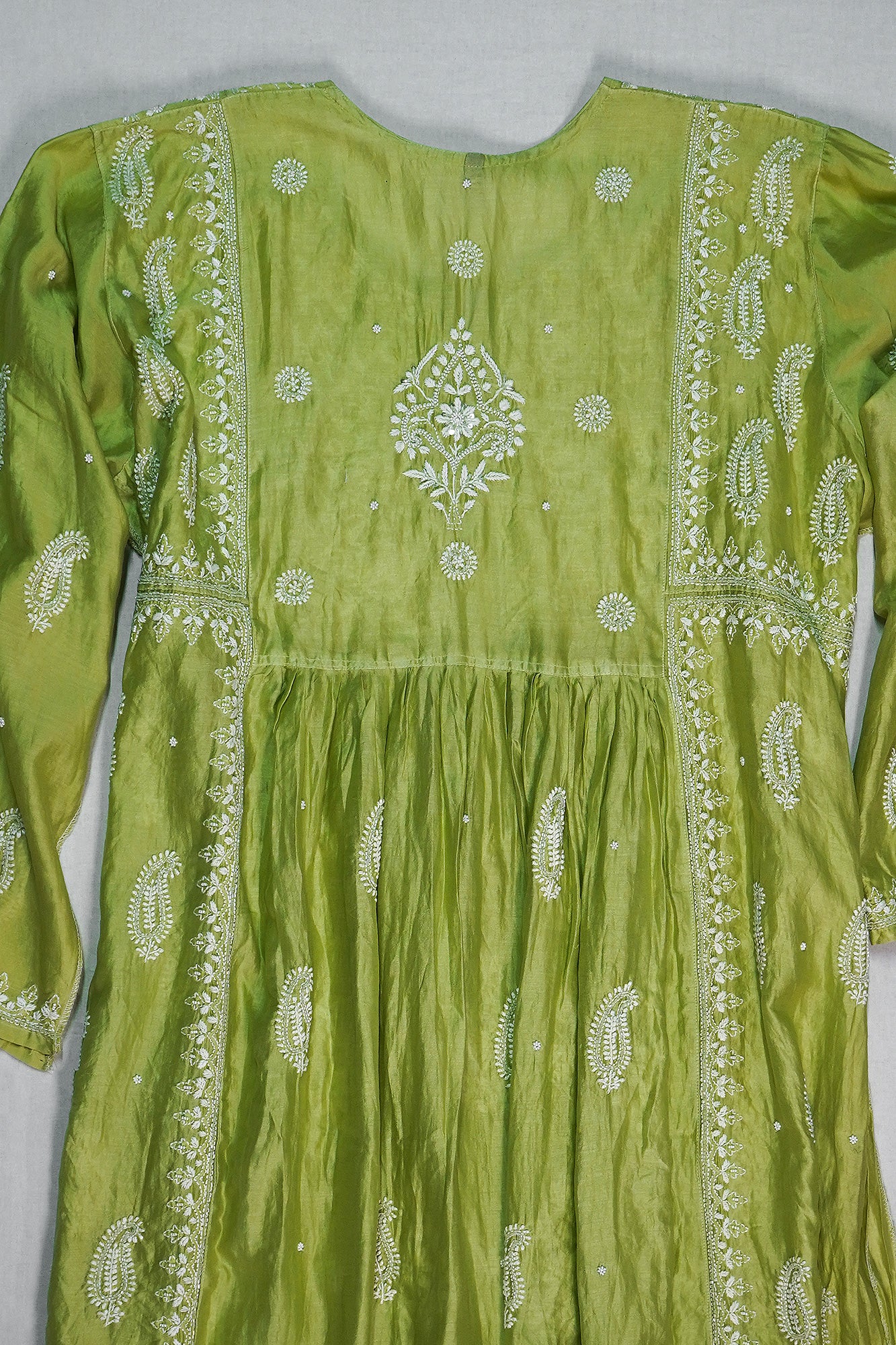 WACA Pista Gulzar - Pure Chanderi Silk Kurta