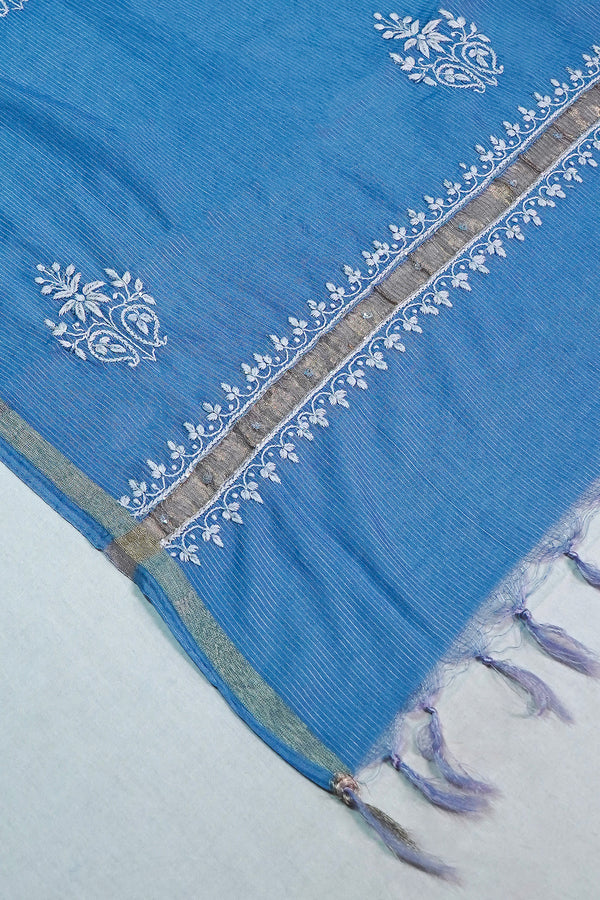 WACA Lucknawi Neel Aab - Maheshwari Kurta