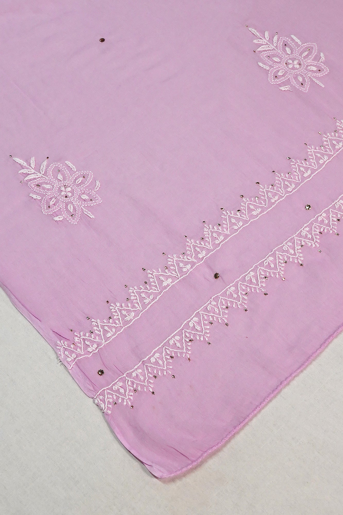 WACA Lucknawi Gulabi Noor- Mulcotton Kurta