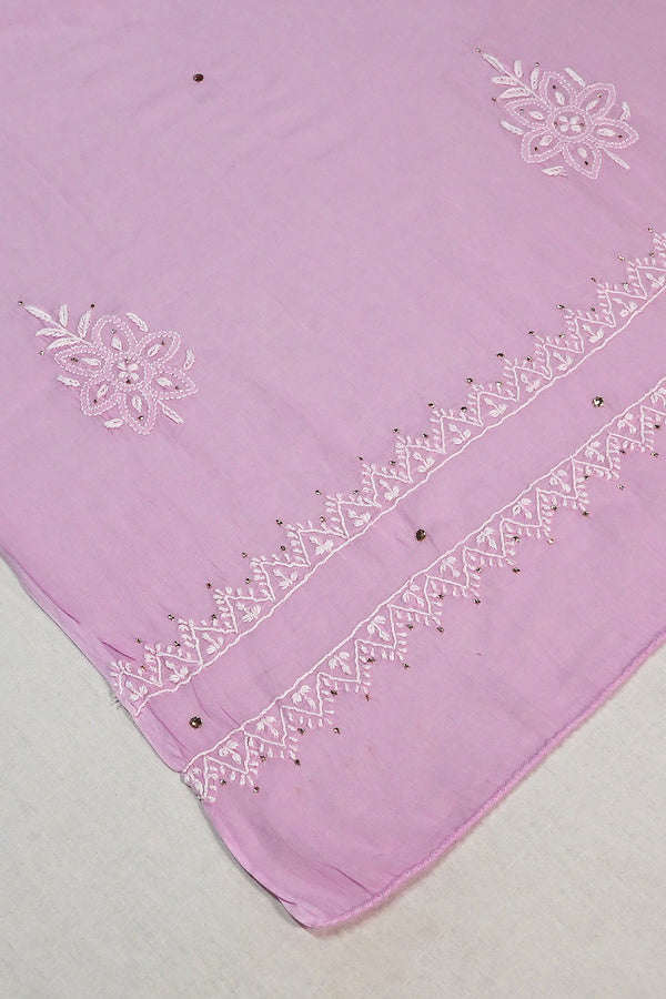 WACA Lucknawi Gulabi Noor- Mulcotton Kurta