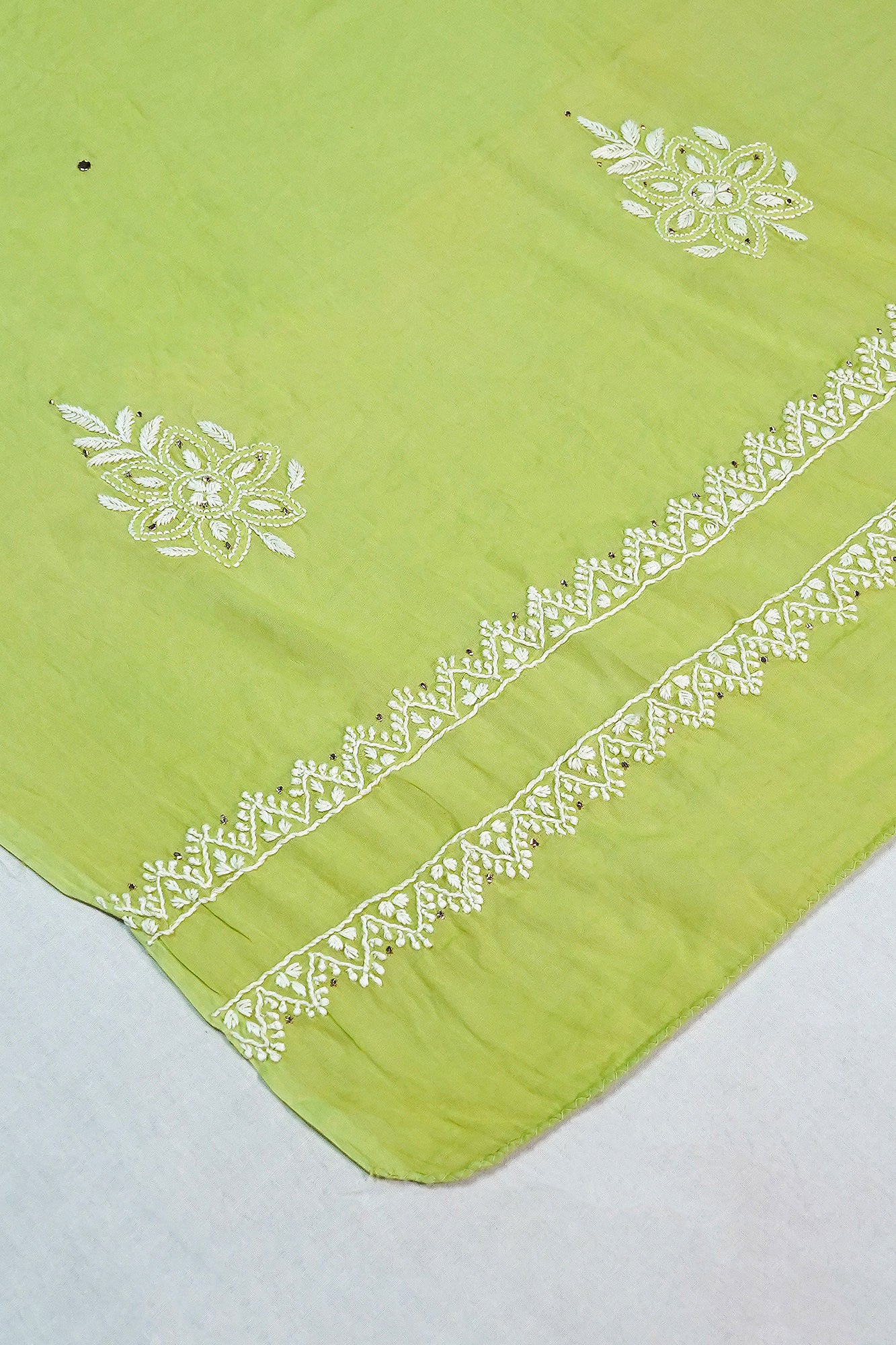 WACA Lucknawi Pista Noor - Mulcotton Kurta
