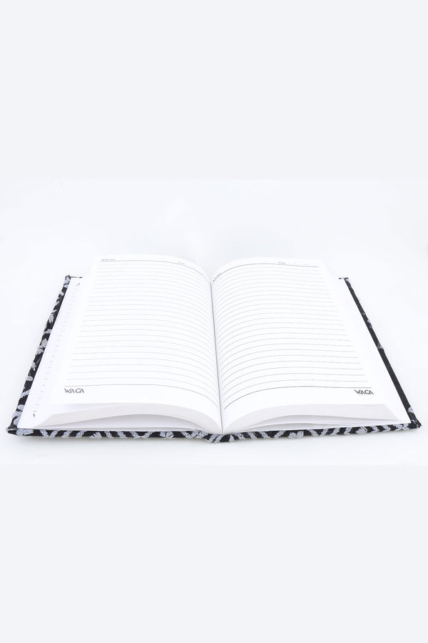 GRAY CHIKANKARI NOTEBOOK