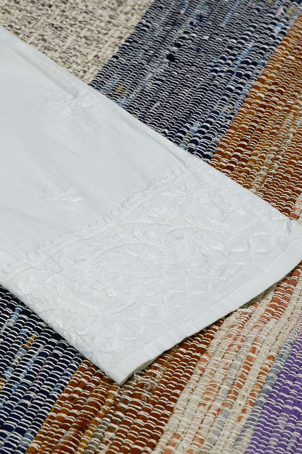 Straight Fit Chikankari Pants